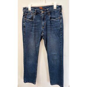 Tommy Bahama Sand Drifter 32x32 Relaxed Fit Blue Denim Jeans Mens Cotton Blend M